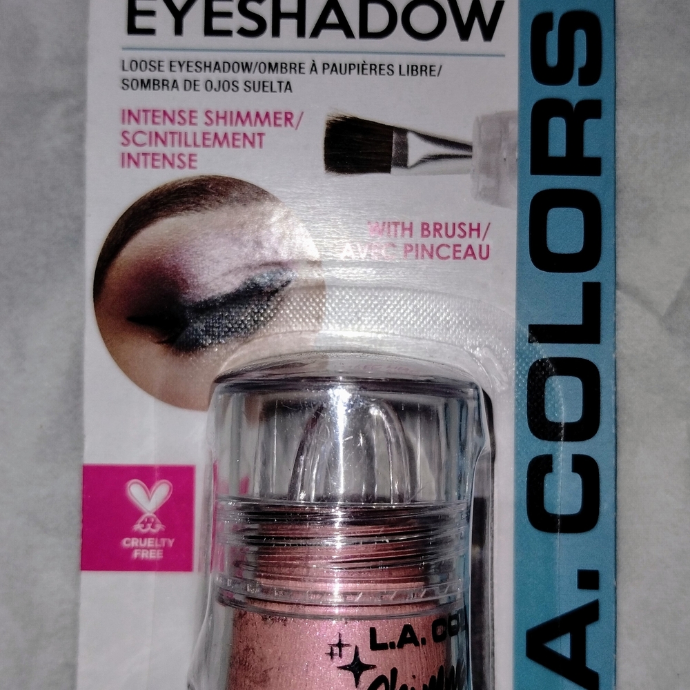 L.A. Colors Intense Shimmer Eyeshadow - Pink